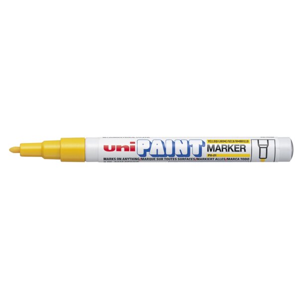 uni-ball Permanent-Marker PAINT PX21, gelb