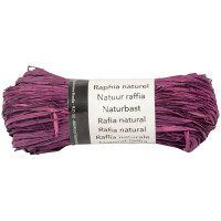 Clairefontaine Raffia-Naturbast, kaffeebraun