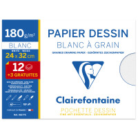 Clairefontaine Zeichenpapier "Blanc à...