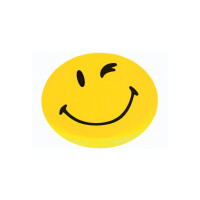 FRANKEN Haftmagnet "Happy", Haftkraft: 300 g, rund