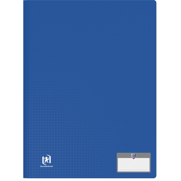 Oxford Sichtbuch "Memphis", DIN A4, mit 30 H&uuml;llen, blau