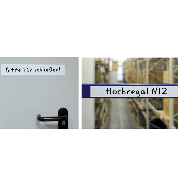 MAUL Magnetband, 50 mm x 10 m, Dicke: 1 mm, weiß