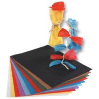 folia Strohseide, (B)470 x (H)640 mm, 25 g qm, hellgrün