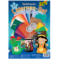 folia Laternen-Bastel-Set, 37-teilig
