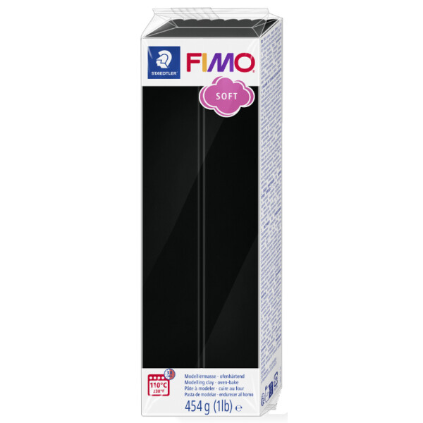 FIMO SOFT Modelliermasse, ofenhärtend, manderine, 454 g