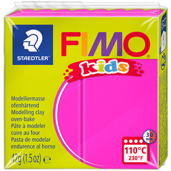 FIMO kids Modelliermasse, ofenhärtend, pearl-rosa, 42 g