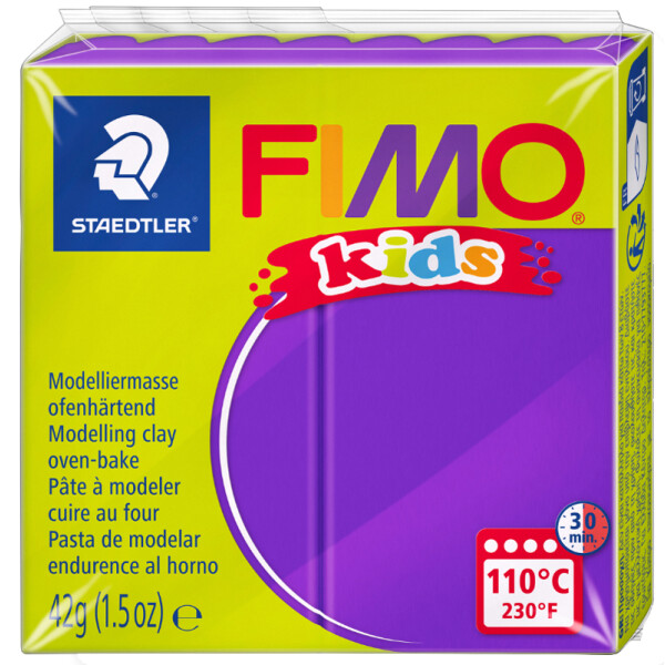 FIMO kids Modelliermasse, ofenhärtend, pearl-rosa, 42 g