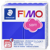FIMO SOFT Modelliermasse, ofenhärtend, delfingrau, 57 g