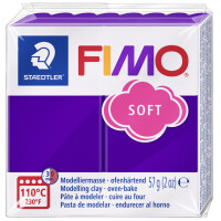 FIMO SOFT Modelliermasse, ofenhärtend, delfingrau, 57 g