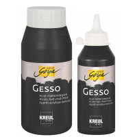 KREUL Acrylgrundierung SOLO Goya Gesso, schwarz, 250 ml