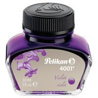 Pelikan Tinte 4001 im Glas, blau-schwarz, Inhalt: 30 ml