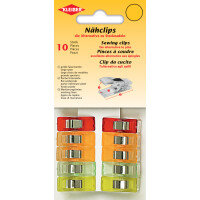KLEIBER Stoffklammern, farbig sortiert