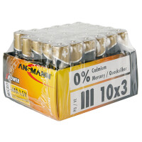ANSMANN Alkaline Batterie "X-Power", Micro AAA, 4er Blister