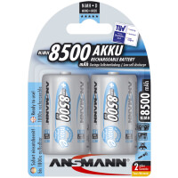 ANSMANN NiMH Akku maxE, Mono (D) 8.500 mAh, 2er Blister