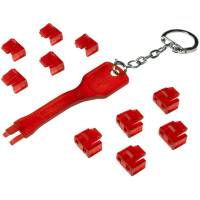 LogiLink RJ45 Sicherheitsschloss, 10 Schlösser