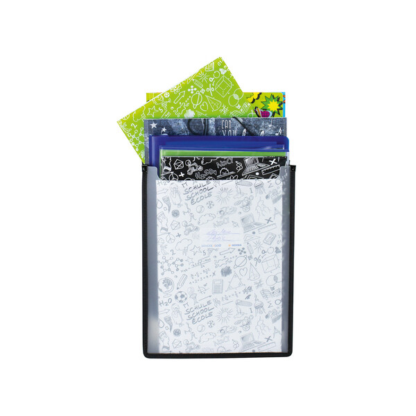 HERMA Heftbox "Flexi", aus PP, A4, transluzent-dunkelblau