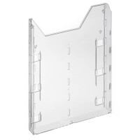 DURABLE Prospekthalter COMBIBOXX A4 set L, transparent