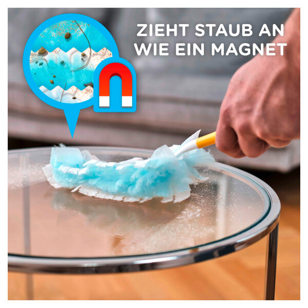 Swiffer Staubmagnet Tücher mit febreze-Duft, 9er Pack