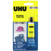 UHU Spezialkleber TEXTIL, lösemittelfrei, 20 g Tube