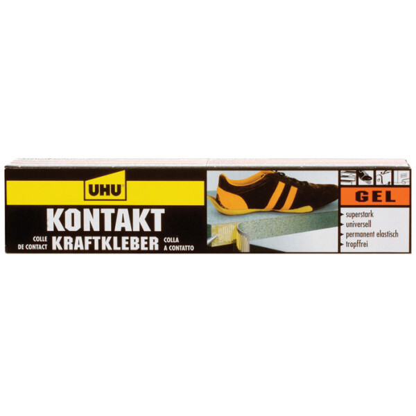 UHU Kontakt Kraftkleber, Gel, lösemittelhaltig, 120 g