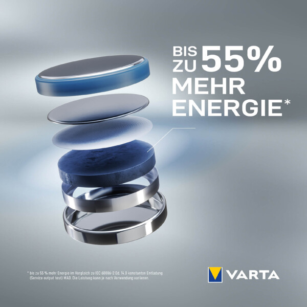 VARTA Lithium Knopfzelle "Professional Electronics", CR2450