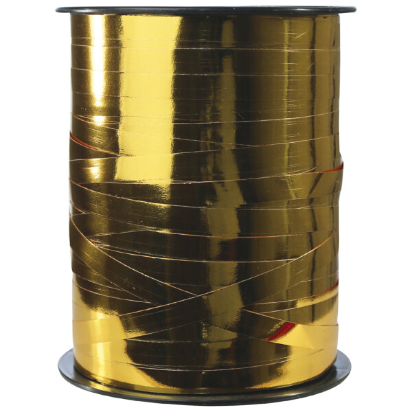 Clairefontaine Geschenkband auf Spule, metallic, rot