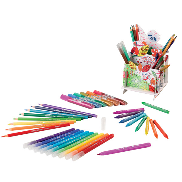 Maped Creativ Zeichenset COLOURING KIT, 50-teilig