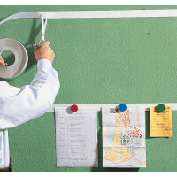 FRANKEN Magnethaftleiste, 35 mm x 1 m, selbstklebend,...