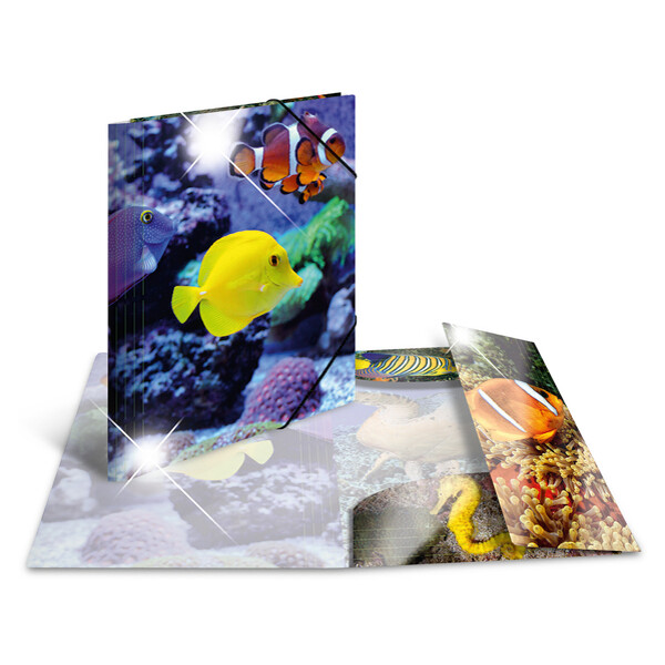 HERMA Eckspannermappe "Pferde", PP Glossy, DIN A4