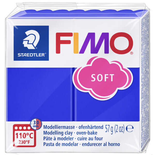 FIMO SOFT Modelliermasse, ofenhärtend, smaragdgrün, 57 g