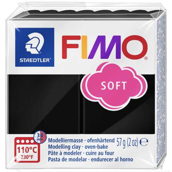 FIMO SOFT Modelliermasse, ofenhärtend, smaragdgrün, 57 g