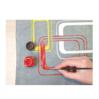 KREUL Textilfarbe JAVANA, blattgrün, im Glas, 50 ml