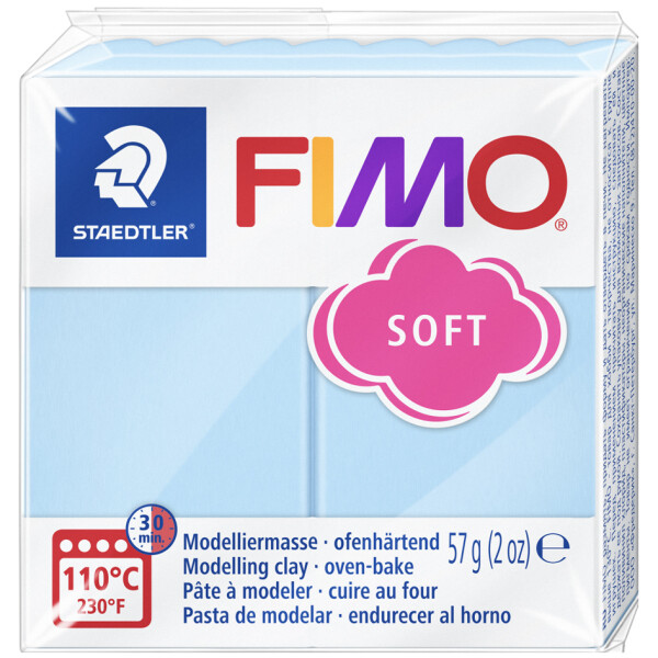 FIMO SOFT Modelliermasse, ofenhärtend, pastell-vanille, 57 g