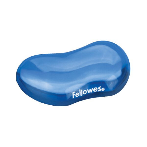 Fellowes Maus-Handgelenkauflage Crystals Gel, blau