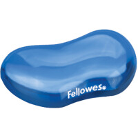 Fellowes Maus-Handgelenkauflage Crystals Gel, blau