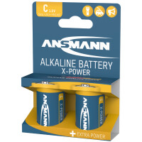 ANSMANN Alkaline Batterie "X-Power", Baby C, 20er Display