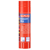 herlitz Klebestift, 8 g, lösungsmittelfrei, farblos