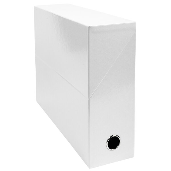 EXACOMPTA Archivbox Iderama, Karton, 90 mm, wei&szlig;