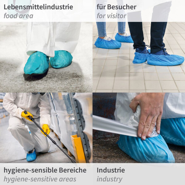 HYGOSTAR CPE-Überschuh, Länge: 410 mm, blau