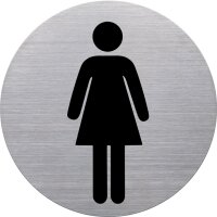 helit Piktogramm "the badge" Rauchen verboten, rund, silber