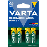 VARTA NiMH Akku "RECHARGE ACCU Power", Mignon (AA), 2100 mAh
