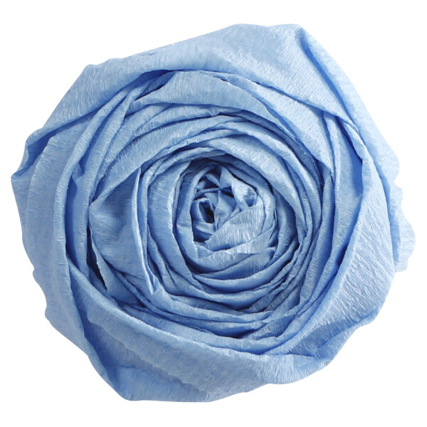 Clairefontaine Krepp-Papier, (B)500 mm x (L)2,5 m, hellblau