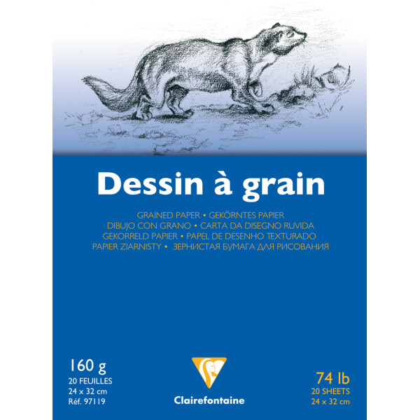 Clairefontaine Zeichenpapierblock "à Grain", DIN A3