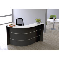 kerkmann Bogentheke BARI Kompakt, (B)1.750 x (T)950 mm