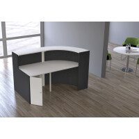 kerkmann Bogentheke BARI Kompakt, (B)1.750 x (T)950 mm,...