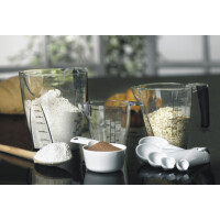 plast team Messbecher, 0,25 Liter, transparent