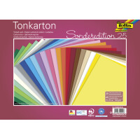 folia Tonkarton, (B)250 x (H)350 mm, 220 g qm, sortiert