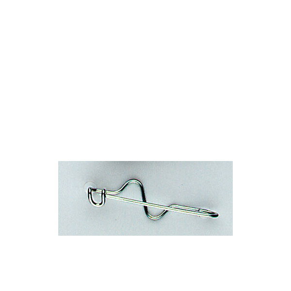 DURABLE Namensschild, mit Wellennadel, 75 x 40 mm