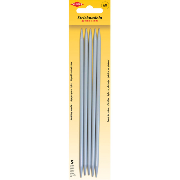 KLEIBER Stricknadel-Set Strumpfspiele, 200 mm x 3,5 mm