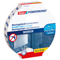 tesa Powerbond Montageband für Spiegel, 19 mm x 5,0 m